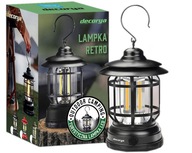 LAMPA TURISTICKÁ LAMPA LED USB BATÉRIA