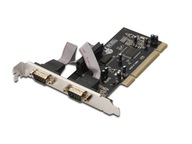 Rozširujúca karta/ovládač RS232 PCI, 2xDB9,: