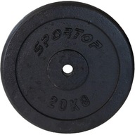 LIATIENOVÝ ZÁVAŽOVÝ TANIER 20 KG SPORTOP 26,5MM