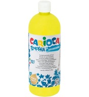 TEMPERA školská farba 1000ml žltá CARIOCA