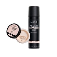 Báza pod make-up GOSH CHAMELEON SET Primer Plus + Sypký púder