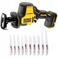 DEWALT Píla priamočiara 18V XR telo DCS369N + Pílové listy 10 ks.