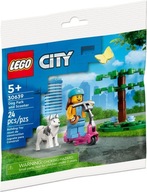 LEGO 30639 Psí beh a kolobežka