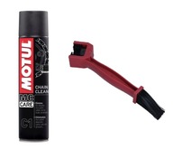 MOTUL SPRAY ČISTIČ REŤAZÍ + KEFOVÝ MOTOR NA MOTOCYKLY