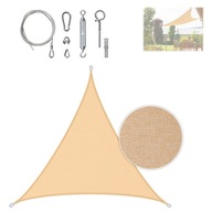 Garden Triangle Sun Sail 6x6x6 m