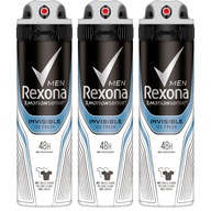 REXONA MEN antiperspirant Invisible Ice 3x150ml