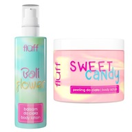 Fluff Set: Balinese Flower Body Lotion + Sweet Candy Peeling