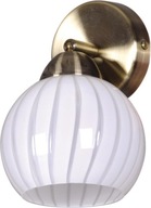 NÁSTENNÁ LAMPA NÁSTENNÁ LAMPA BIELE ZLATÁ BIELA ​​RETRO E14