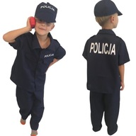 KOSTÝM POLICAJNÉHO KOSTÝMU M 122/128