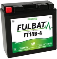 Fulbat SLA YT14B-4 FT14B-4 gélová batéria 12V 12,6Ah 210A