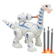 VEĽKÝ DINOSAUR ROBOT TREX CHODÍ, REVÍ, SVIETI, DÝCHA