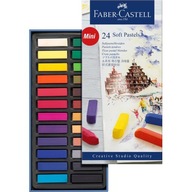 Suché pastely Mini Creative Faber-Castell - 24 farieb