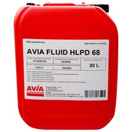 Neemulgujúci hydraulický olej AVIA HLP-D 68 20L