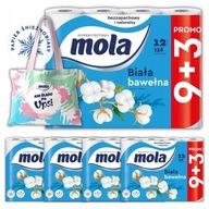 Toaletný papier Mola biely, BALENIE XL, 60 ROLČIEK