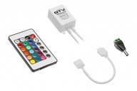 RGB LED ovládač mini12/24V DC diaľkové ovládanie