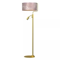 ZIGGY PINK Gold/Pink stojaca lampa 1xE27 + 1x m