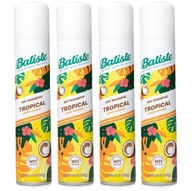 Batiste Suchý šampón Tropical 200ml - sada 4 ks