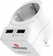 Skross Europa - UK + USB