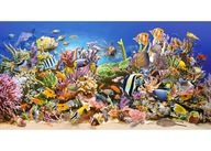 PUZZLE PUZZLE ANMALS FISH REEF 4000 KOLEČKO