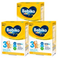 Bebiko Junior 3 Nutriflor Expert 12m+, 3 x 600 g