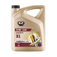 K2 5W40 SYNTETICKÝ XL 5L. O1105E MOTOROVÝ OLEJ