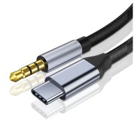 KÁBEL ADAPTÉRA Typ adaptéra USB-C 3.1 mini Jack 3,5 mm Audio AUX DAC 1,5 m