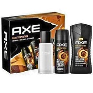 Kozmetická sada AX Dark Temptation 3 kusy Gélový deodorant voda po holení