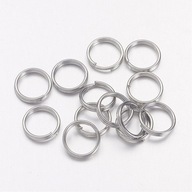 Prstene Metal Links 6x0,7mm 390ks/50g