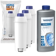 2x 500 ml EXPRES DESCALER pre DeLonghi 3x FILTER