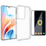 Pevné puzdro s VYSTUŽENÝMI ROHMI pre Oppo A79 5G + 5D sklo