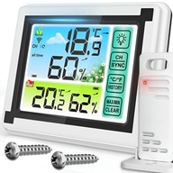 BEZDRÔTOVÁ METEOSTANICA HYGROMETER TEPLOMER