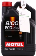 MOTUL 8100 ECO-CLEAN C2 5W30 - 5L