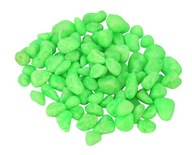 Happet fluor zelený akvarijný štrk. 0,3 cm 0,5 kg