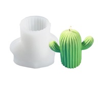 Silikónová forma na mydlové voskové sviečky CACTUS 3D