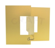 GoatBox zlatá hojdačka karta A6