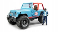 Jeep Cross Country Racer modrý BRUDER 02541 Profi séria 1:16