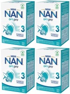 NAN Optipro 3 next mlieko Nestle 4x 650g