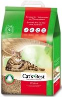 CAT'S BEST Eco Plus ORIGINAL Drevená podstielka 20L