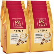 MK Cafe Crema zrnková káva sada 6x1kg