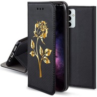 Puzdro MAGNET ROSE pre Samsung Galaxy M23 5G + GLASS