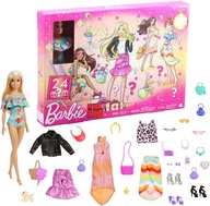 BARBIE ŠTÝL A ŠIK ADVENTNÝ KALENDÁR BÁBIKA GXD64