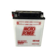 Motobatéria 12V 14Ah CB14-A2 MOTOPOWER