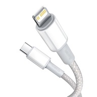 Opletený kábel USB-C do Lightning Baseus 20W 1m