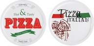 Porcelánový tanier na pizzu PIZZA, DVA VZORY, 30cm