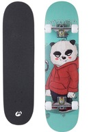 Skateboard klasická drevená doska 80 cm guma