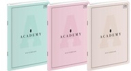 3KS Notebook A4 60k # 90g INTERDRUK Academy Pastel