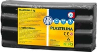 ASTRA plastelína 1 kg - čierna