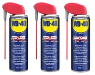 3x MULTIFUNKČNÝ WD-40 ODSTRAŇOVAČ HRDZE s rozprašovacím aplikátorom 250 ml