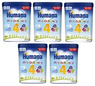 HUMANA 4 NÁSLEDNÉ MLIEKO PO 24 MESIACOCH 5x 650G