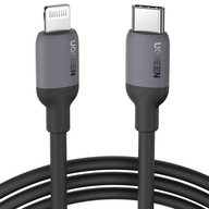 UGREEN VYSOKORÝCHLOSTNÝ USB-C/Lightning MFI KÁBEL 1m PD